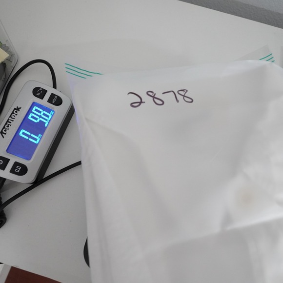 Taylor Stitch Shirt Mens 46 White Cotton Long Sleeve Button Down Collar Pocket - Picture 11 of 11